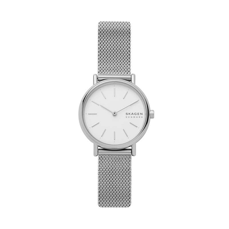 Skagen Women's Signatur Lille Two-Hand Silver Stainless Steel Mesh Band Watch (Model: SKW2692) - Image 1